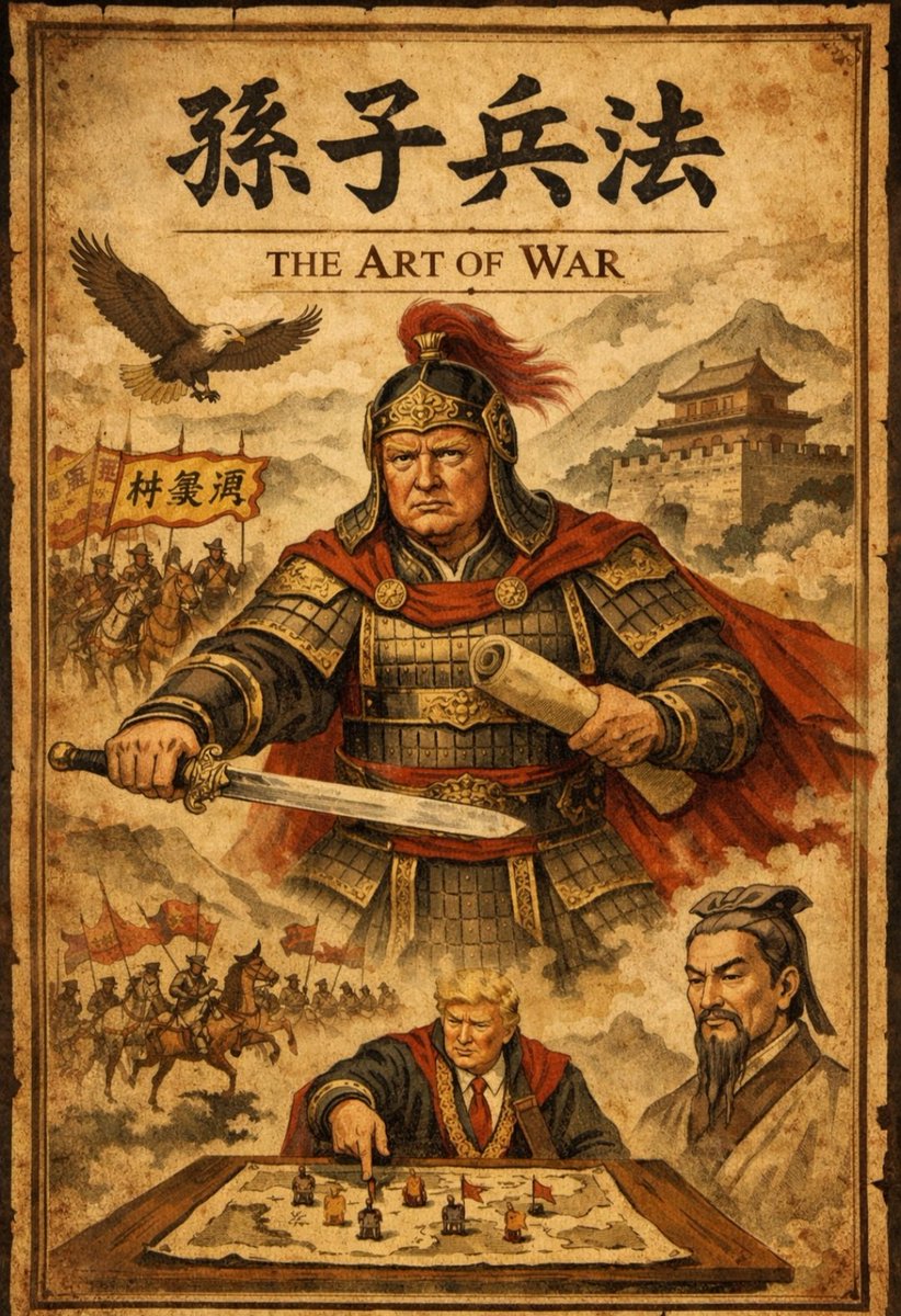 I take it Donald Trump hasn't read "The Art of War" or he totally missed the point.