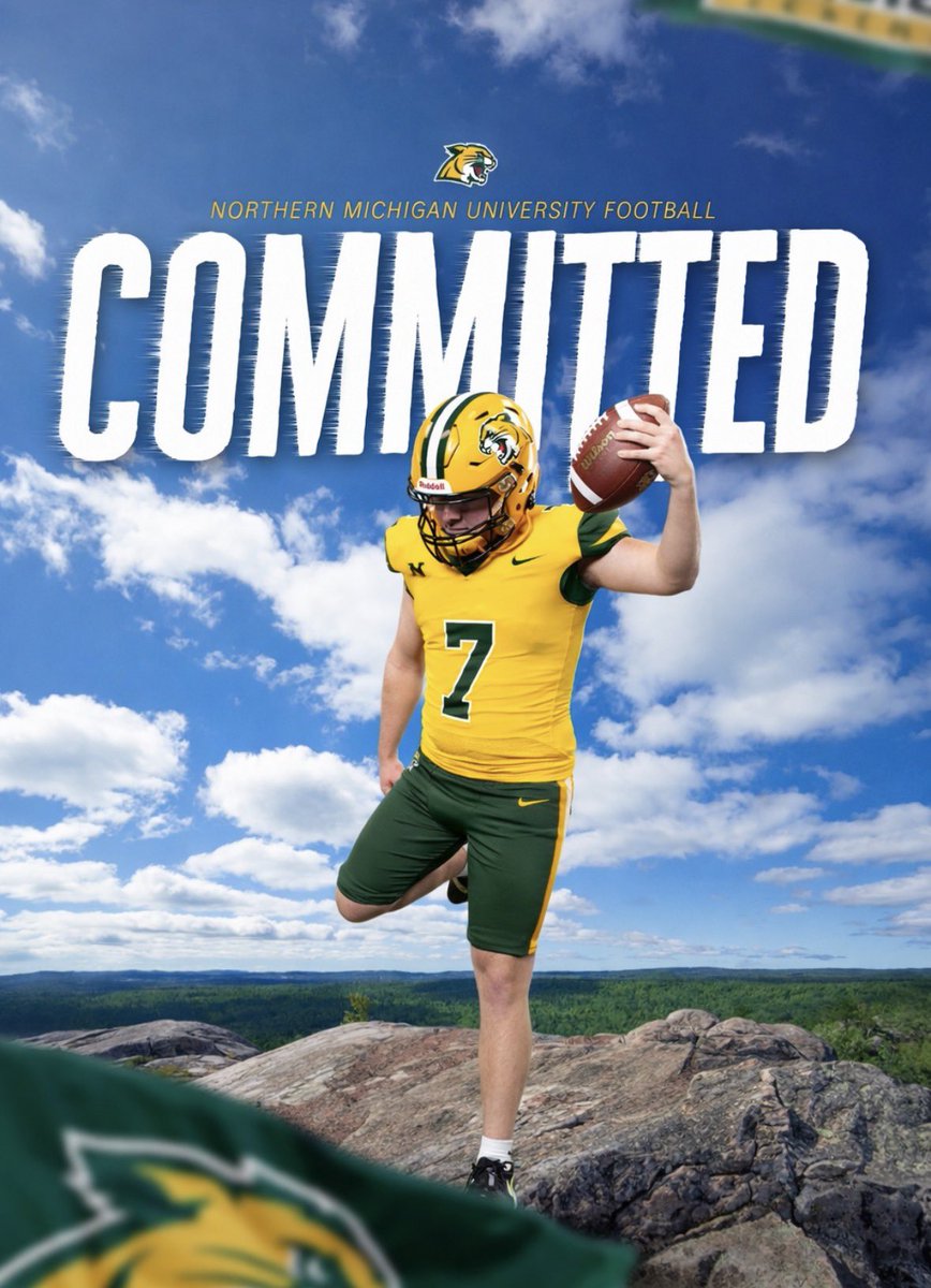 MasonBrat_'s tweet photo. Extremely excited to announce that I will be continuing my athletic and academic career at Northern Michigan University. Thank you to @NMUCoachJanus and the rest of the coaching staff for this amazing opportunity. Go Wildcats!
@tmehlhaff10 @CoachBenStrick @Coach_Radke https://t.co/q8cEOWeAaK