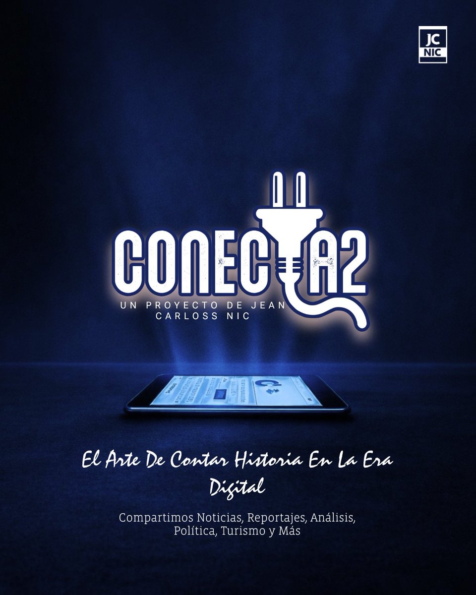 JeanCarlossNic's tweet photo. Hoy más que nunca reafirmo mi compromiso con este proyecto: Conecta2. No es solo un segmento o un espacio digital, es una misión. 

La misión de informar, de rescatar la memoria, de contar la historia y llevar la noticia con responsabilidad y pasión.

#Conecta2 #DeZurdaTeam https://t.co/YmmxP5UtPX