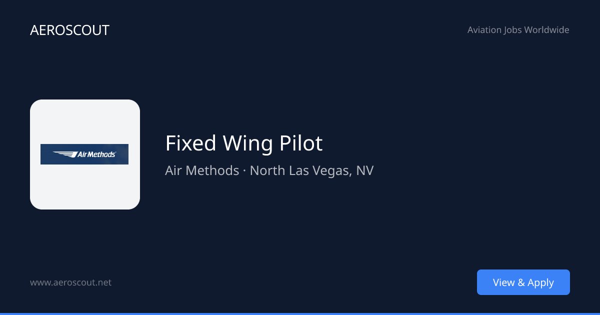 AeroscoutJobs's tweet image. Air Methods is hiring!

1 new pilot position just posted on AeroScout.

#PilotJobs #AirMethods #Aviation #AviationJobs #Hiring #PilotLife #PC12 #AeroScout #FlyForALiving #AviationCareers #NowHiring