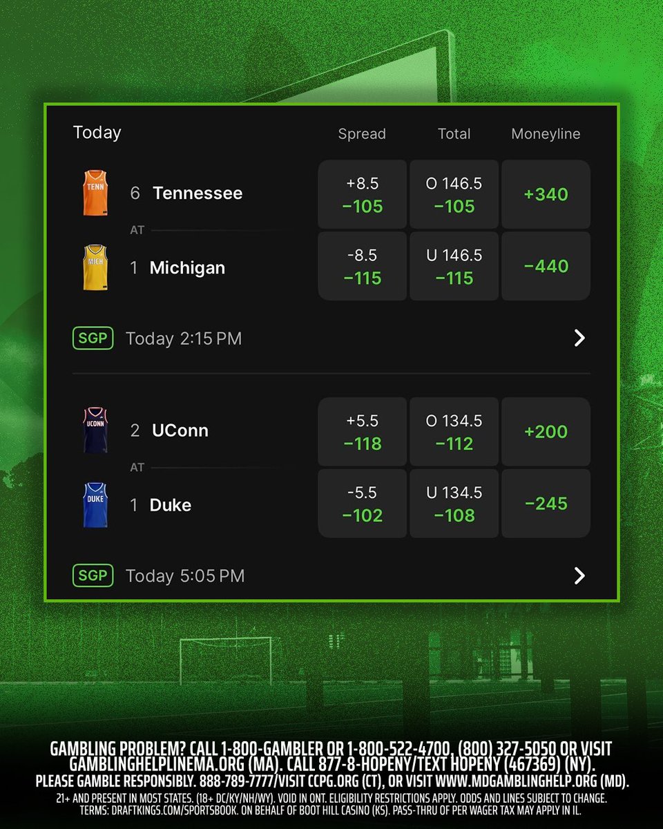 DraftKings Sportsbook tweet media