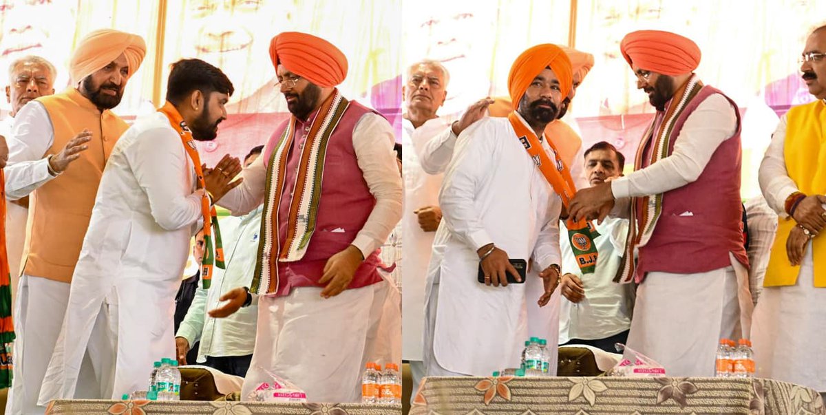 NayabSainiBJP's tweet photo. आज पंजाब के कुराली में विशाल जनसभा को संबोधित करते हुए पावन और वीरों की धरती को नमन किया। 

आज पंजाब एक महत्वपूर्ण मोड़ पर खड़ा है और उसे नई दिशा, नई ऊर्जा तथा एक मजबूत डबल इंजन सरकार की आवश्यकता है, जो विकास को गति दे और जन-जन के विश्वास को मजबूत करे। https://t.co/BFhyyRR4KB