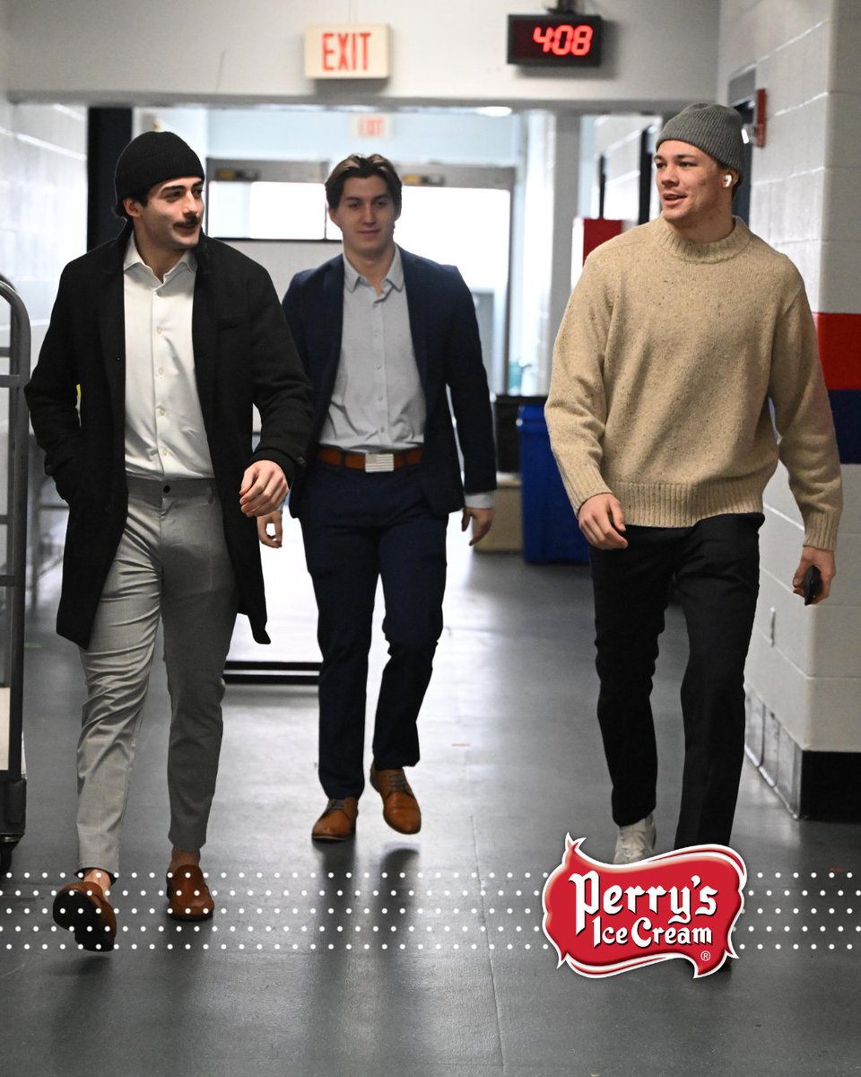 AmerksHockey's tweet photo. Sunday #SweetSuits for our last game on the March calendar! @perrysicecream #LetsGoAmerks https://t.co/qg0KeWl1sY