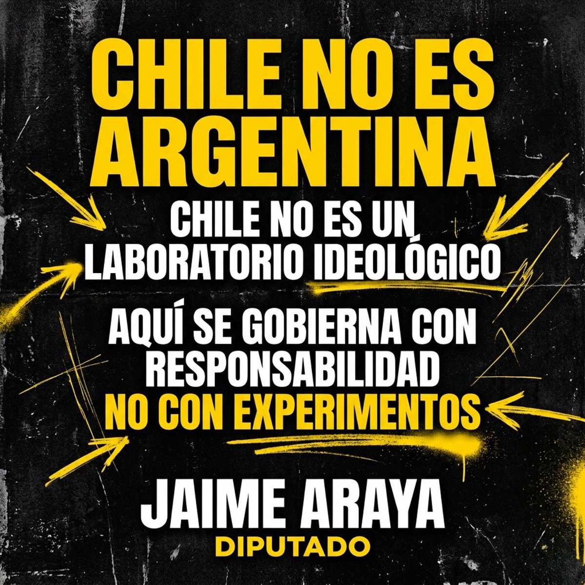 Jaime Araya Diputado tweet media