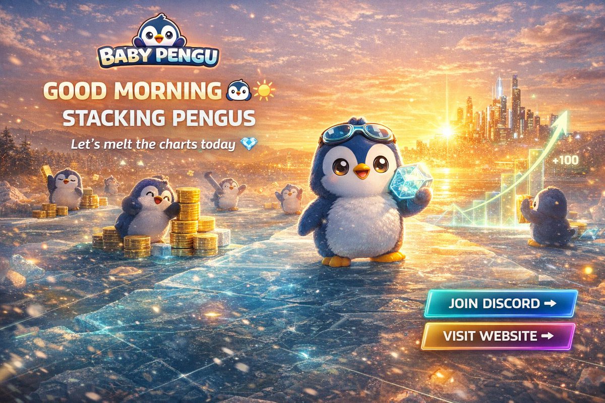 BC2NFT's tweet photo. Good morning to everyone stacking Pengus 🐧☀️
Let’s melt the charts today 💎
👉 https://t.co/ZfHVOgwpDz
👉 https://t.co/KP7zMnJlzO
💰 3kBEZJLh8oCFApS3vqkgun3V9ronYh1J8EKzrksT6VEb

#BabyPengu #Web3Community #SolanaNFT #CryptoFam #NFTVibes https://t.co/hv29UqC2Hp