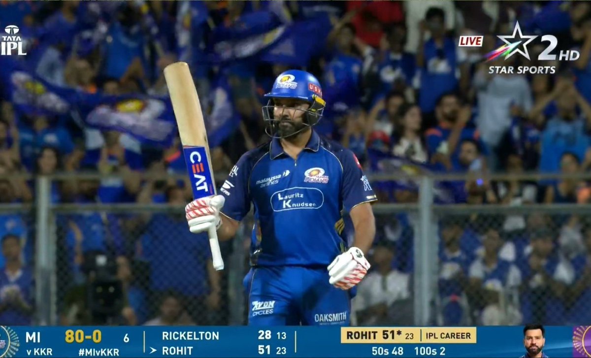 Entire timeline is dominated by Hitman. The aura he carries 🔥🥶

#RohitSharma | #MIvsKKR | #IPL2026