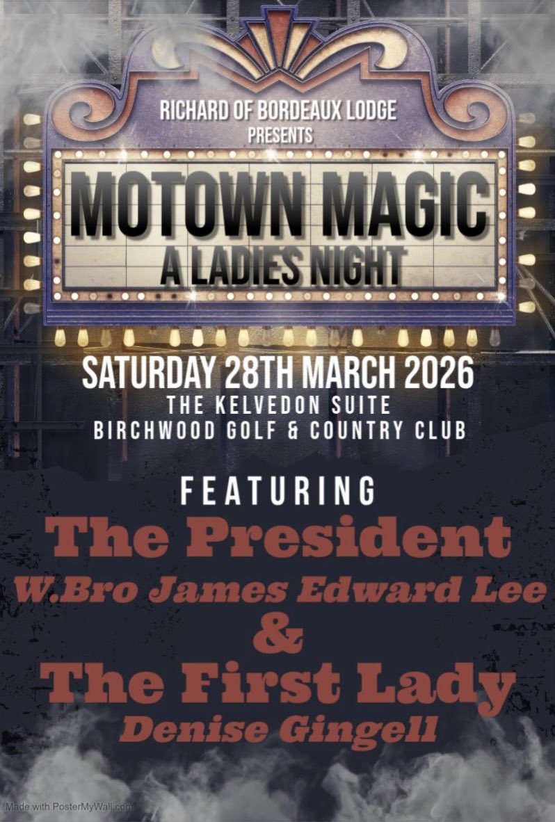 of_8333's tweet photo. Yesterday, the Lodge held its annual Ladies Festival with 100 in attendance enjoying the music of Motown. Over £1000 was raised for Charity. Great food, excellent company and fantastic music. Fun for everyone. #Freemasons #freemasonry #masonic #motown #party #charity https://t.co/lAdPIN55xh