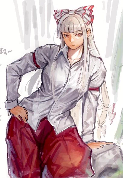 絵茶妹紅
