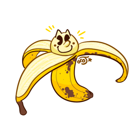 oro_junestar's tweet image. pac-banana!! 🍌 #pacman