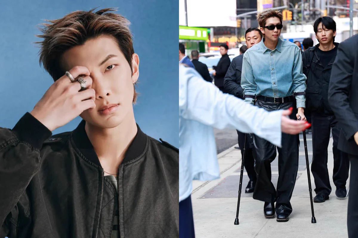 إتهام نامجون (RM) من فرقة BTS بتزييف إصابته في الكاحل