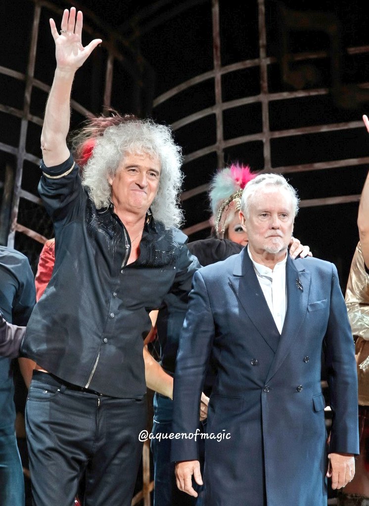 aqueenofmagic's tweet photo. Sir Brian May and Roger Taylor 🤜🏻🤛🏻

#BrianMay #RogerTaylor #Queen https://t.co/u7L1Bbv38p
