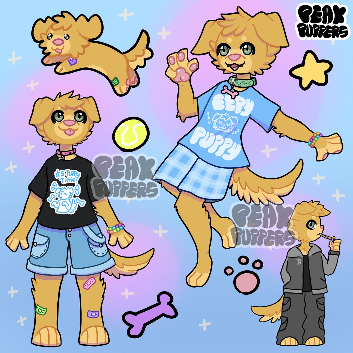 ⭐️Puppy with irl outfits!!! :3⭐️