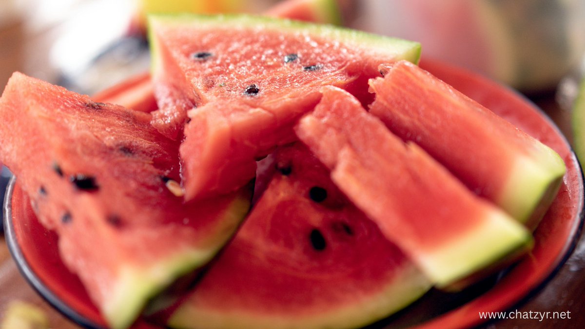 ChatzyrNews's tweet photo. Health Benefits of Watermelon | Hydration, Heart Health and Weight Loss Explained | ChatZyr 
Read More : 
https://t.co/GkZvS1Mwrq 
#Health #Fruit #Pakistan #Summers https://t.co/TrPO7eBay0