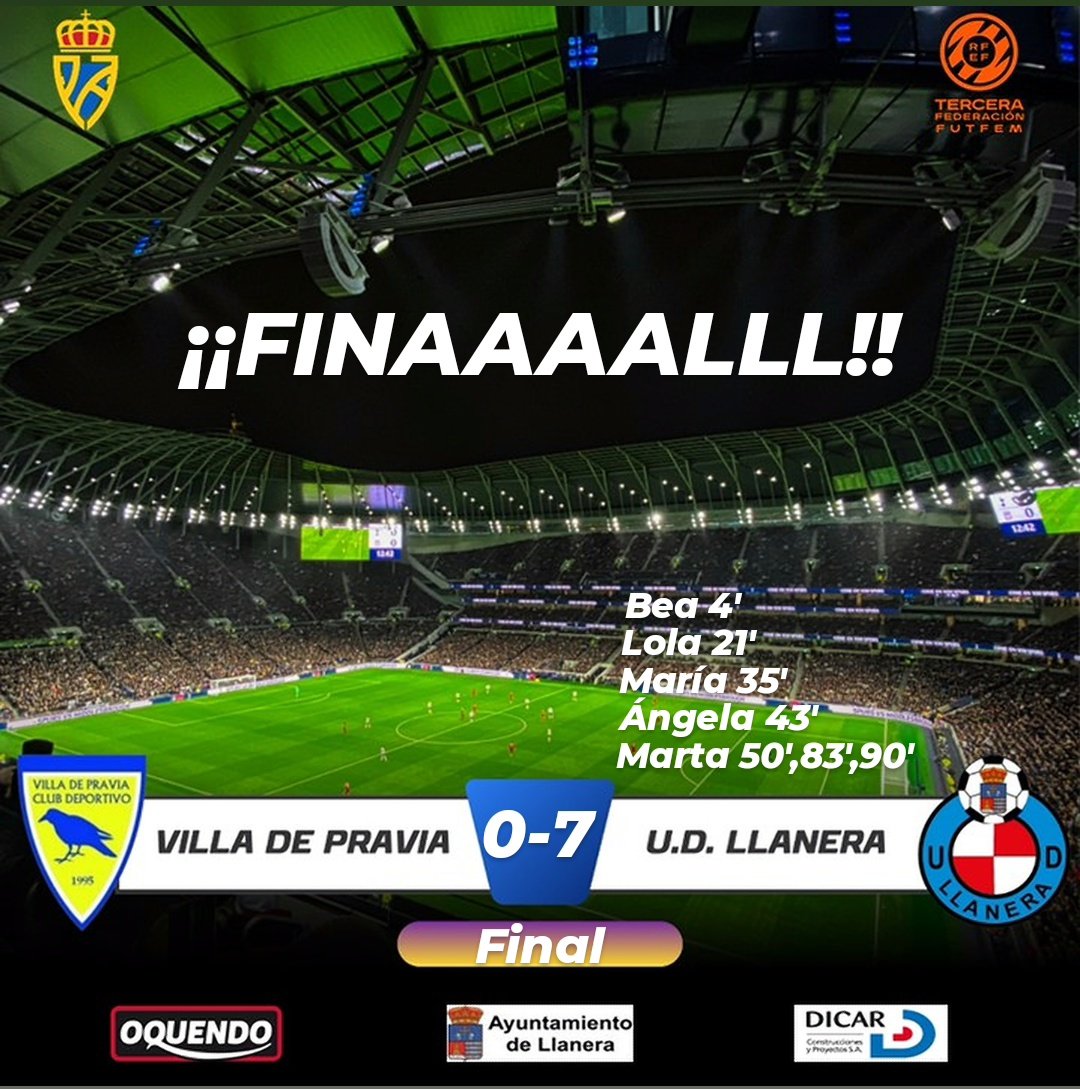 UD Llanera Femenino tweet media