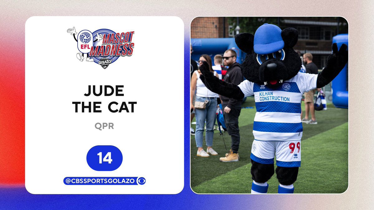 𝐉𝐮𝐝𝐞 𝐭𝐡𝐞 𝐂𝐚𝐭 𝐯 𝐊𝐫𝐮𝐬𝐭𝐲 𝐭𝐡𝐞 𝐏𝐢𝐞 🥊

We’re through to the semi-finals of Mascot Madness 📈

Vote for Jude on <a href="/CBSSportsGolazo/">CBS Sports Golazo ⚽️</a> Instagram Story! 🐾

🔗 tinyurl.com/mrxjsrwa