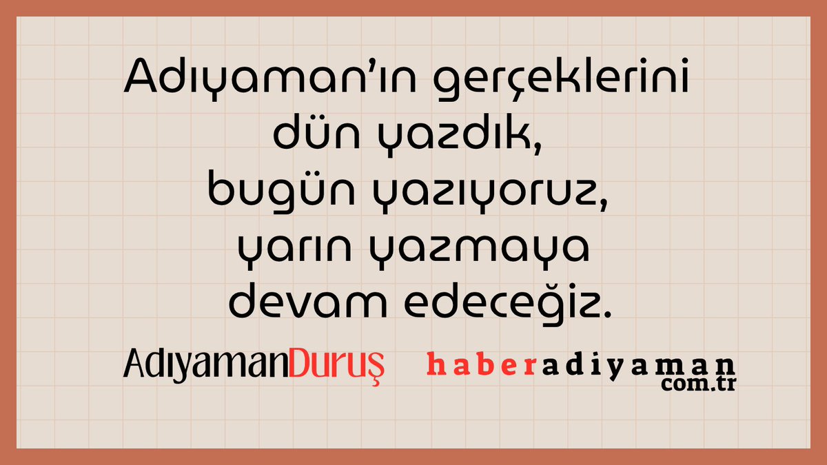 AdiyamanDurus's tweet photo. https://t.co/h6d5OXWSiX