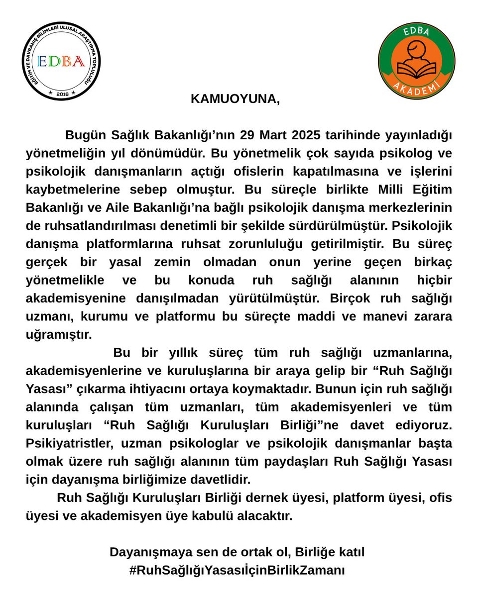 EDBA Topluluğu tweet media