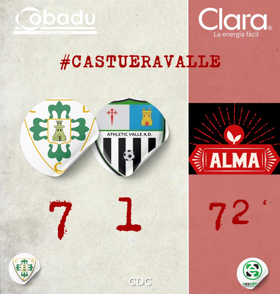 𝗖.𝗗. 𝗖𝗔𝗦𝗧𝗨𝗘𝗥𝗔 𝗦. tweet media