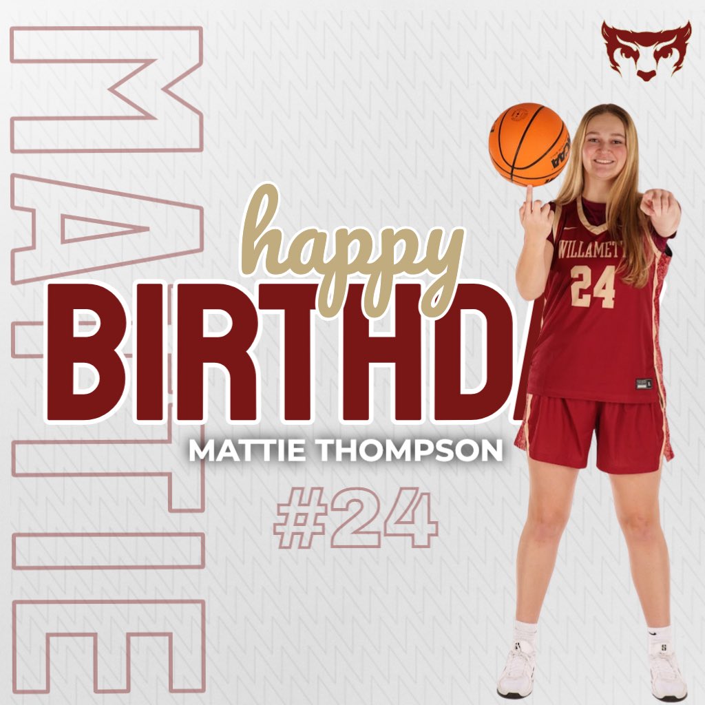 WillametteWBB's tweet photo. Happy Happy Birthday Mattie! Hope you have a WONDERFUL Day! 🥳

#bearcatfamily https://t.co/DFPF51mYjg