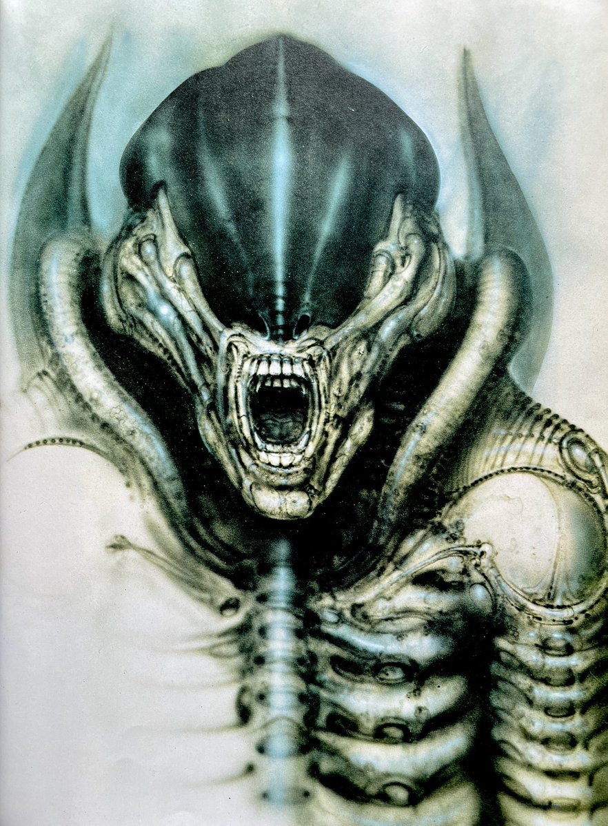 H.R. Giger’s designs for Alien (1979)