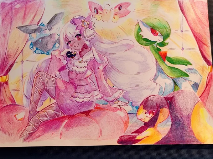 Arts i made on fan area on seville regional #art #pokemon #pokemonweaves