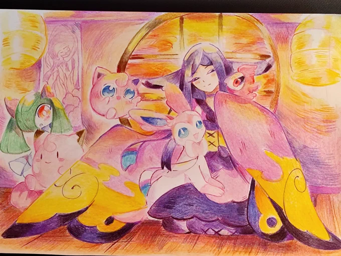Arts i made on fan area on seville regional #art #pokemon #pokemonweaves