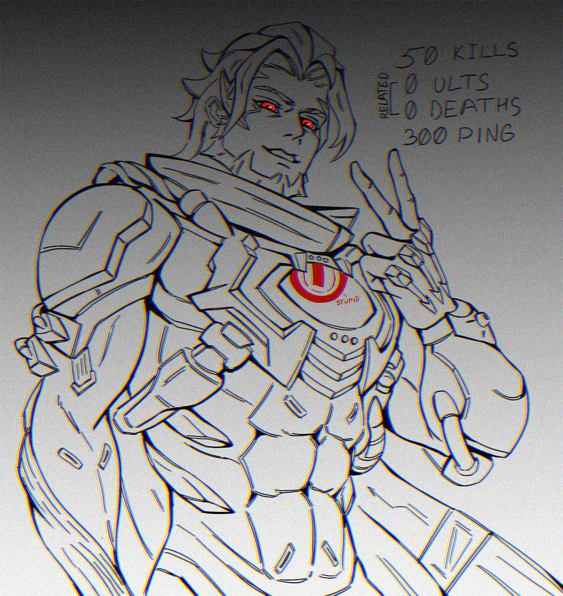 Sever1220's tweet photo. #Overwatch #Emre 
made him lvl 90 https://t.co/HPD0IUpSJq