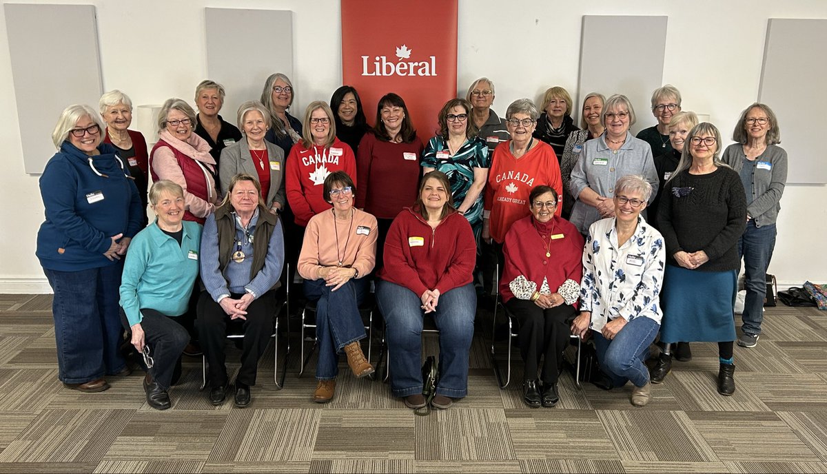 MFoxtonLF's tweet photo. Honoured to be part of the official inaugural #Lanark #Frontenac Liberal Women’s Club meeting Sat in Perth! An amazing group of motivated women who see a better future &amp; are excited to get to work making it happen. Can’t wait to see all this group accomplishes! 🇨🇦❤️🇨🇦 #cdnpoli https://t.co/0ov51OsgCD