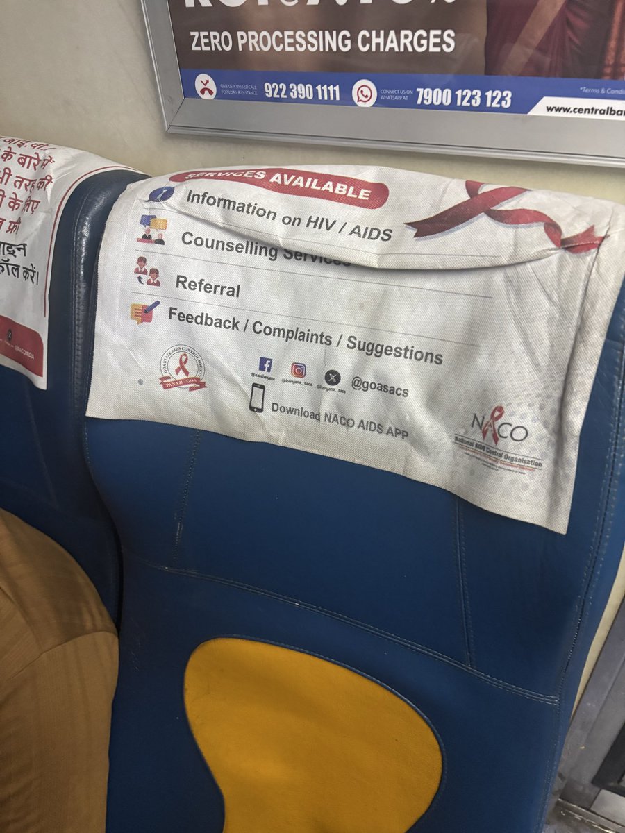 ppraanjal's tweet photo. @RailMinIndia @RailMadad @KonkanRailway these dirty and unhygienic covers are there on all the seats of Tejas express 22120 MAO to CSMT. Please look into immediately. @AshwiniVaishnaw https://t.co/tjoewhivq2