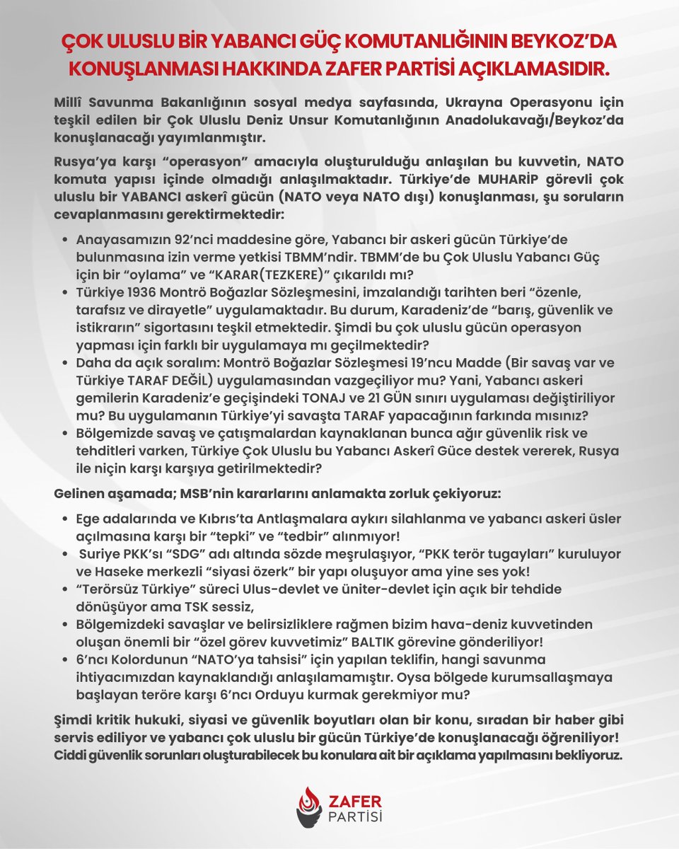 Zafer Partisi tweet media