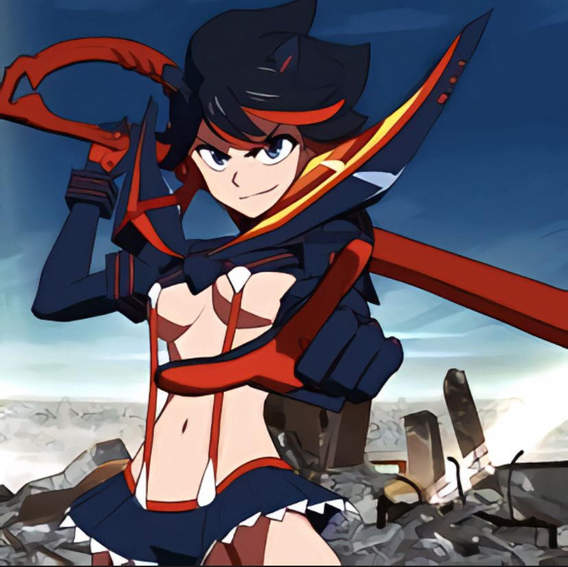 RedEdgeRebel's tweet photo. "Dude... I gotcha."

"Well... My scissor blades are the blades that'll cut through the heavens!" https://t.co/nZ1mXa8XVf