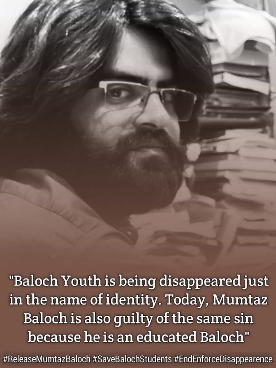 #ReleaseMumtazBaloch