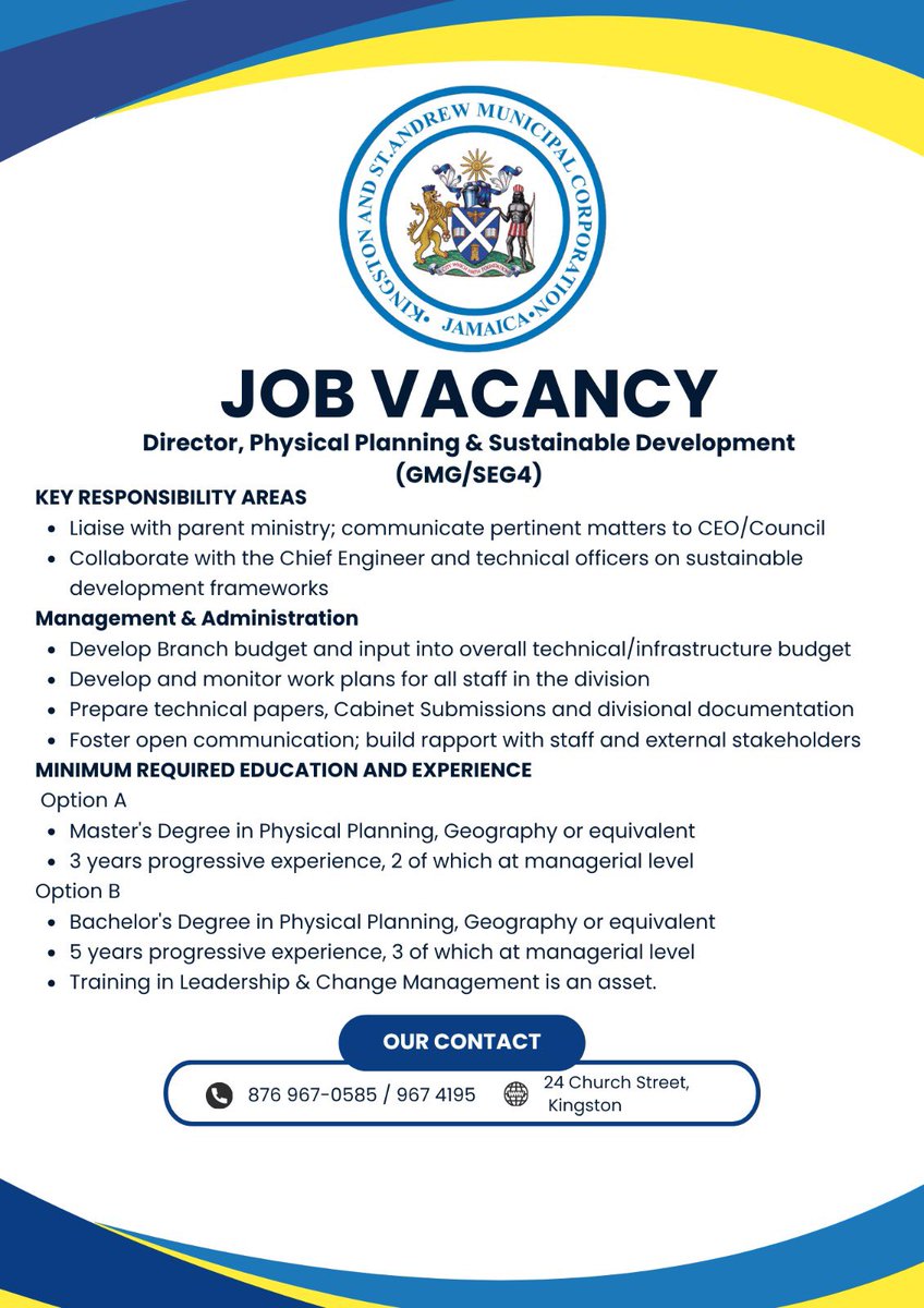 Kingston & St. Andrew Municipal Corporation tweet media