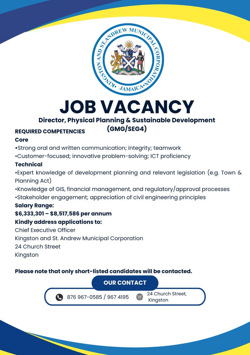 Kingston & St. Andrew Municipal Corporation tweet media