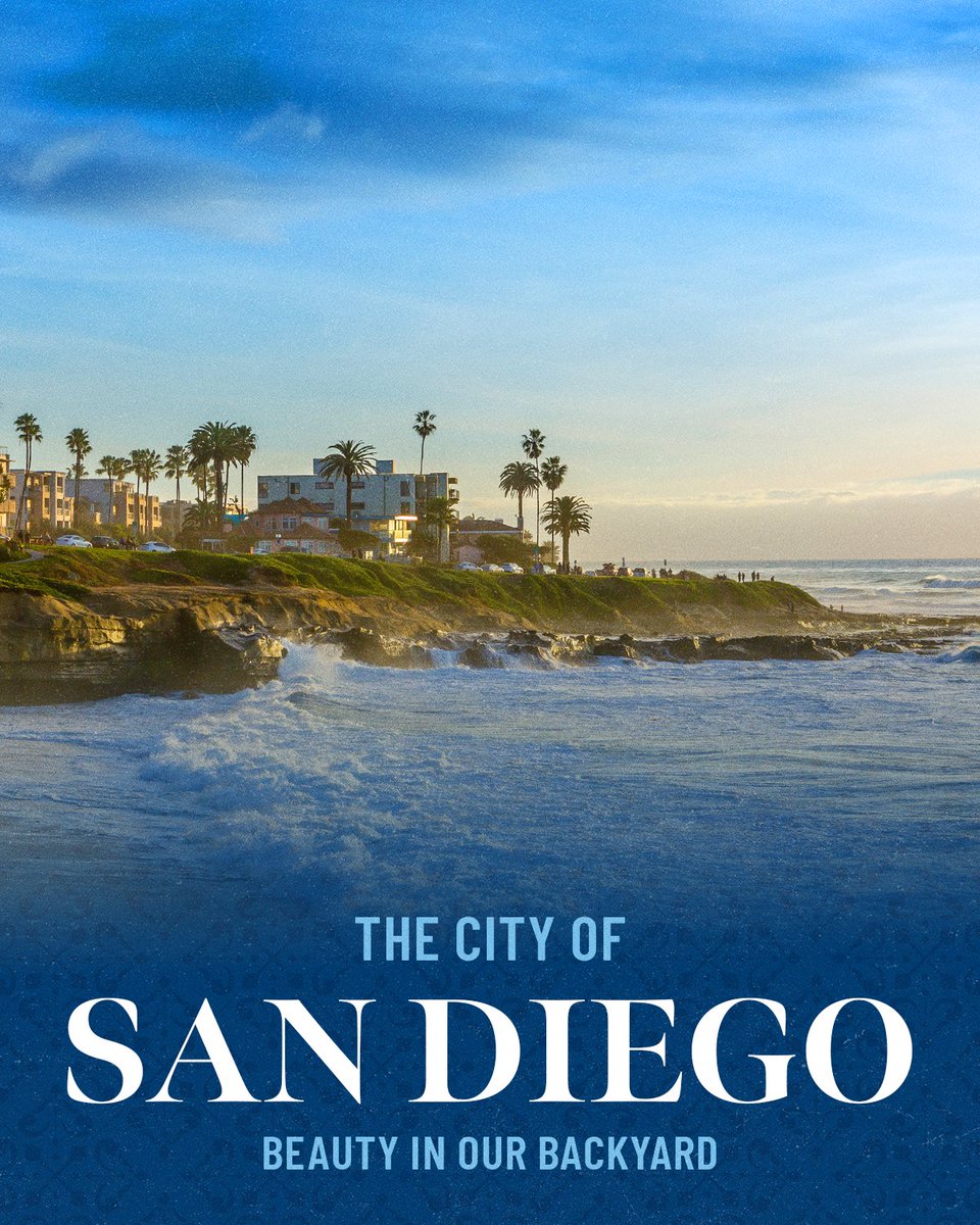 📍America's Finest City

#GoToreros | <a href="/Baker_Electric/">Baker Electric</a> 🧵