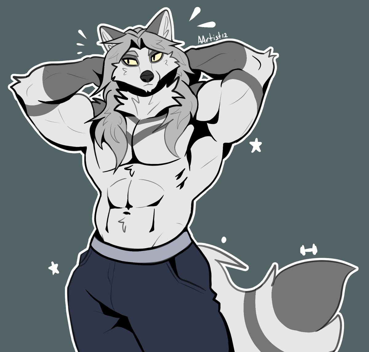 AArtist_12off's tweet photo. Decided to doodle something over the weekend and ended up drawing this big guy
I don’t think I’ve posted him before, so I guess it’s about time

#furryart #anthro #muscle #buff #bara https://t.co/GreTXJ1Lu3