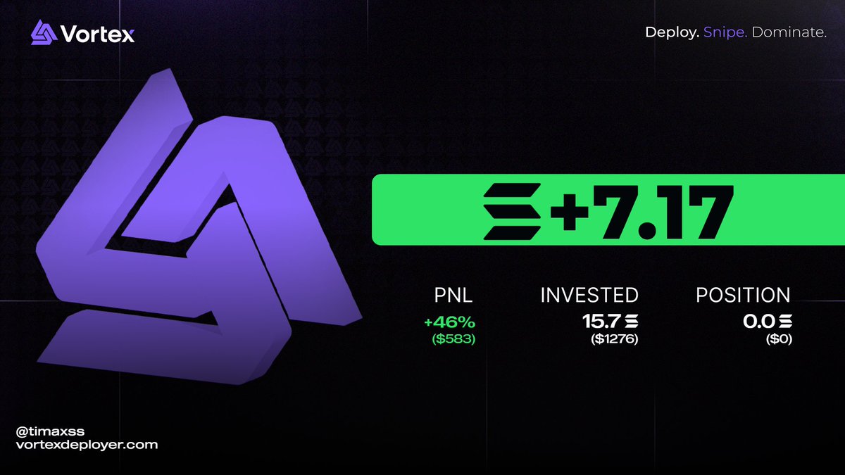 Vortex Deployer tweet media