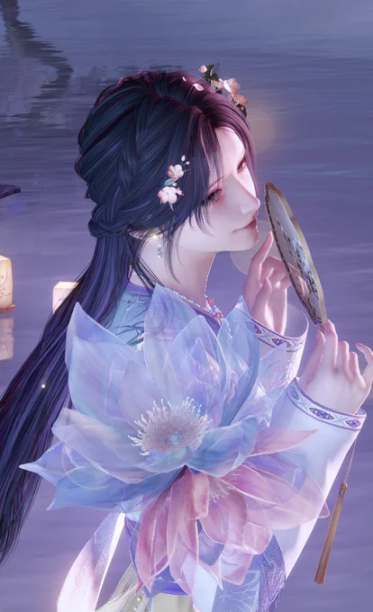 恋と深空 お花すごく綺麗