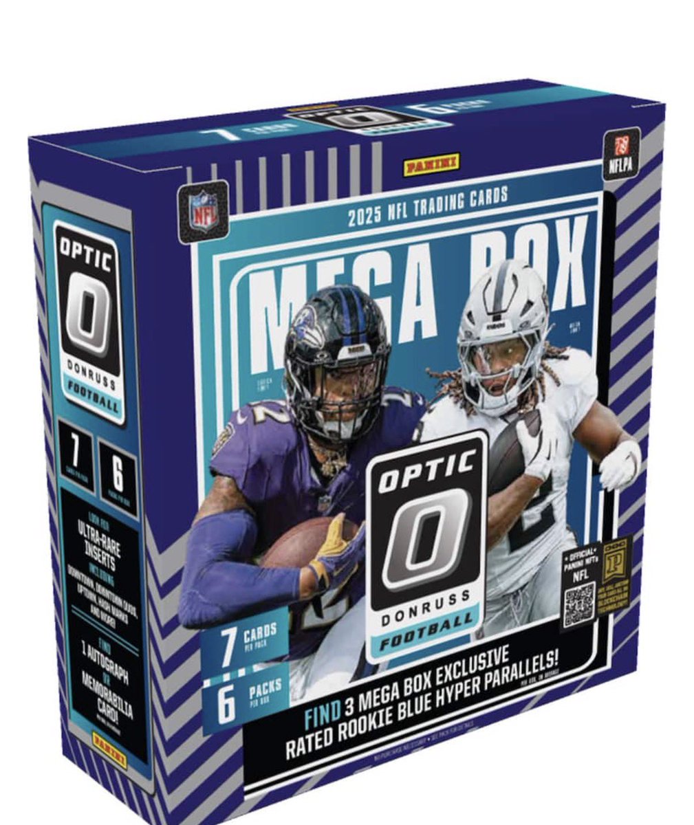 JimbosJunkbox's tweet image. going to be taking down a 2025 nfl don russ optic mega box tuesday in search of a downtown. 
selling by pack no dumbass team breakup #whatnot tuesday 8:30pm cst whatnot.com/s/0W6BhKwM