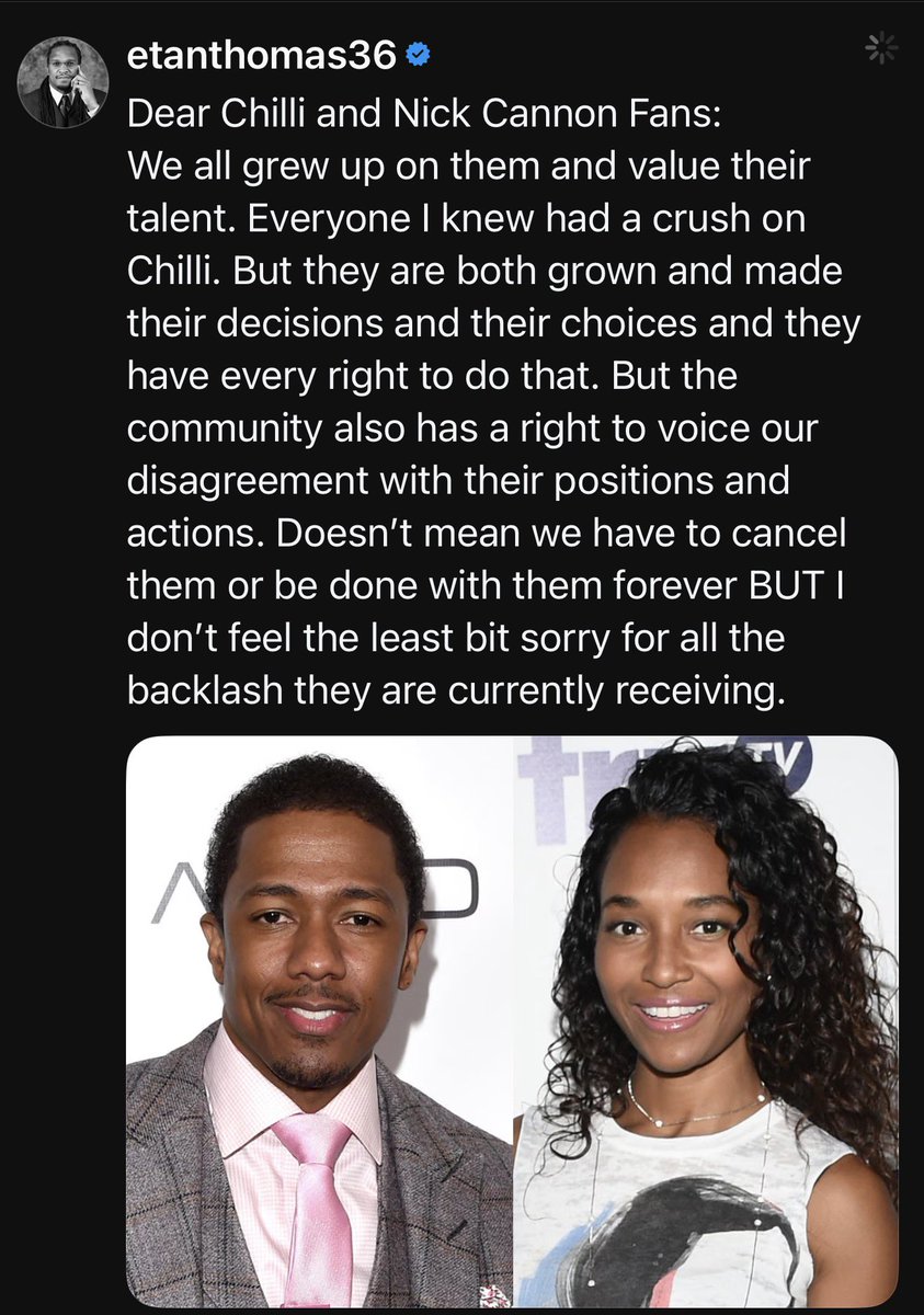 Etan Thomas tweet media