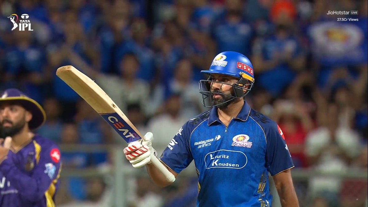 rohanjethloja's tweet photo. Fitman now, Hitman forever ! 

#MIvKKR https://t.co/UgpXYVCSWP