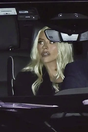 Christina foi vista ontem no show do Paul McCartney.