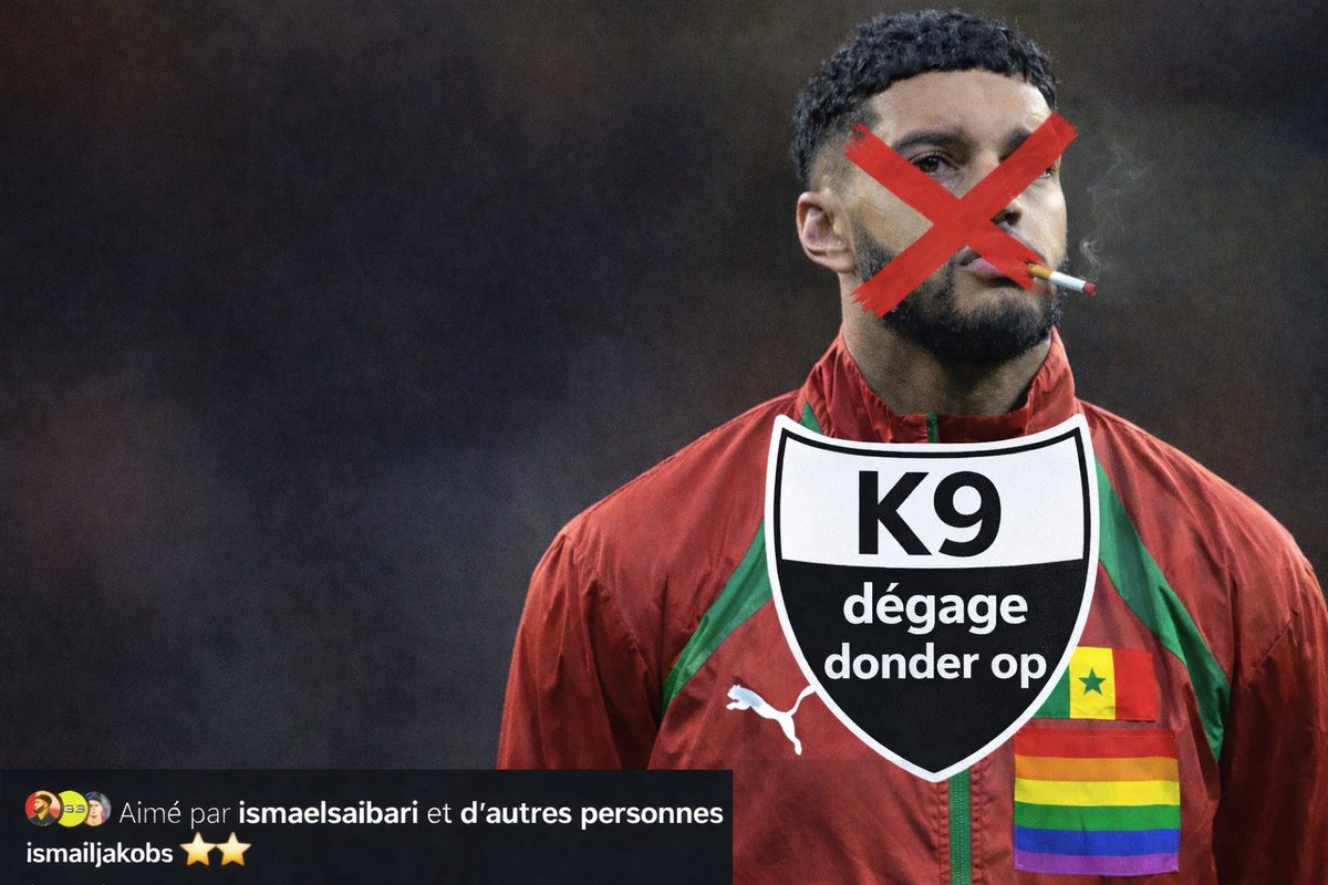 natte_jan's tweet photo. @EnMaroc هؤلاء المرتزقة خارج منتخبنا الوطني !! #Saibariout #Chadiriadout #samirelmourabitout #TarghalineOut #SaibariOut #KechtaOut https://t.co/xpB3rvlWDm