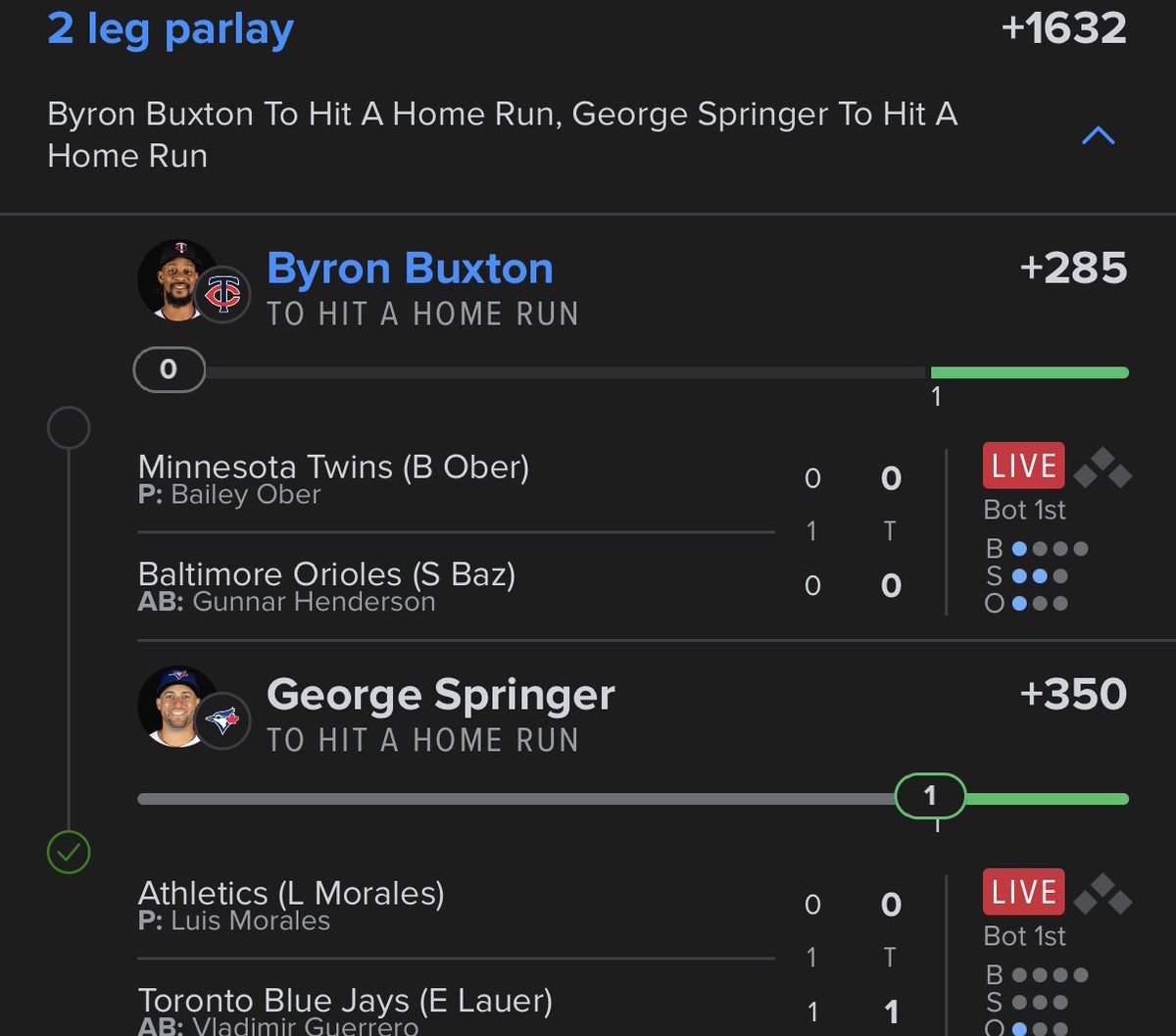 $200 TO SOMEONE WHO LIKES+RT💕

IF BUXTON GOES YARD🎸🎸