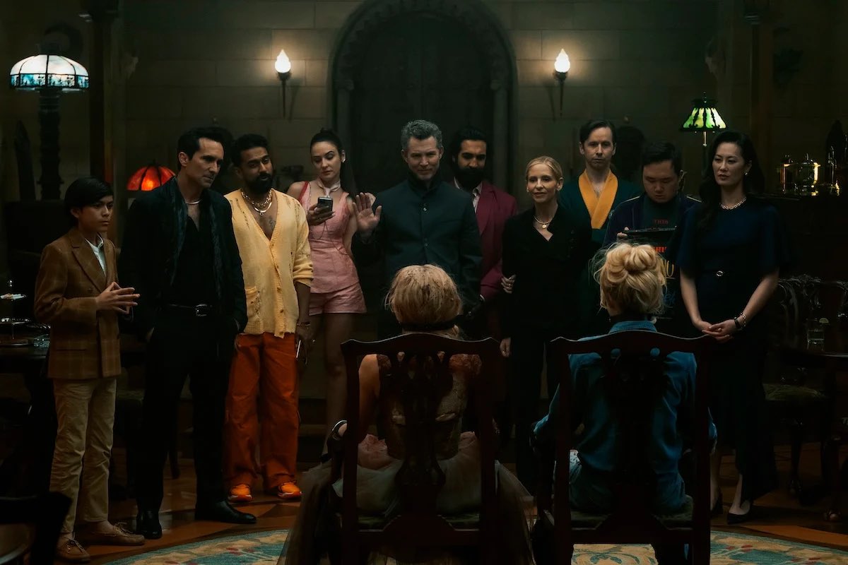 WatchOrSkipIt's tweet photo. Ready or Not 2: Here I Come (2026): Watch It

The sequel suffers from overstuffed lore when the first one primarily worked because of its simple, contained plot. #ReadyOrNotHereICome is still funny, still gory, but chooses to hide in the original’s shadow. https://t.co/1lWyD8PWVi