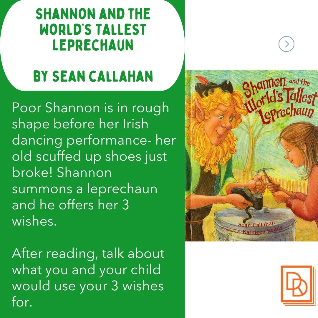 DDReading's tweet photo. March 2026 Pre-K Prescription for Reading! 
Green Shamrocks: https://t.co/QZ3np4xreM
Talk, Sing, Read, Play. Everyday! 
#booksforkids #books #parenting #kids https://t.co/Go7Mrn6Tak