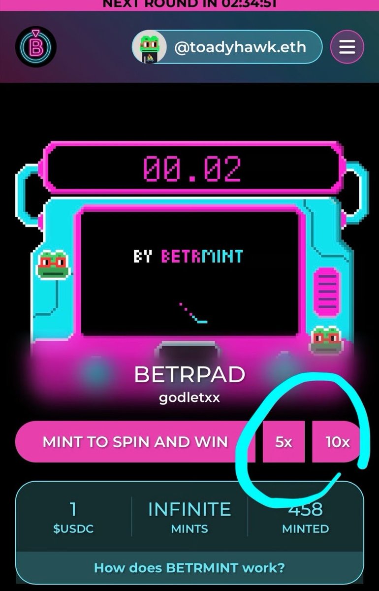 BETRMINT by BETR Labs tweet media