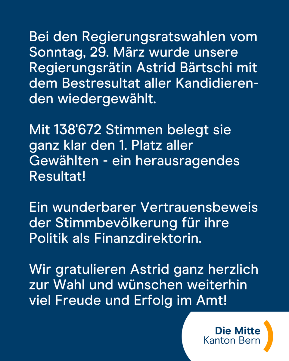 Die Mitte Kanton Bern tweet media