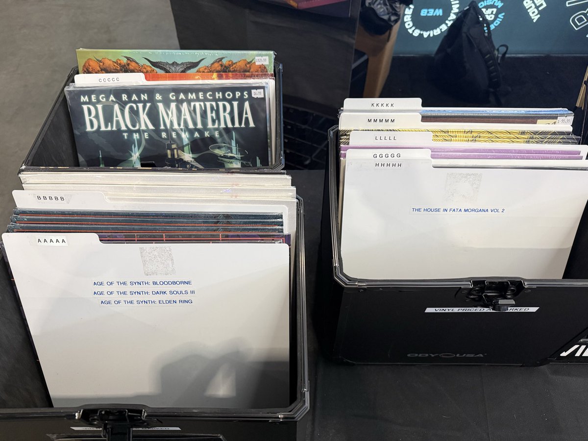 DavidLeavitt's tweet image. If you’re at #paxeast make sure to check out the @MateriaStore booth if you haven’t already, and grab a new cassette or cd 💿 for your car 🚗 

They also have sheet music and vinyls for some of your favorite videogames 

I got a Secret of Mana lofi - there’s 1 left!

#gotitfree