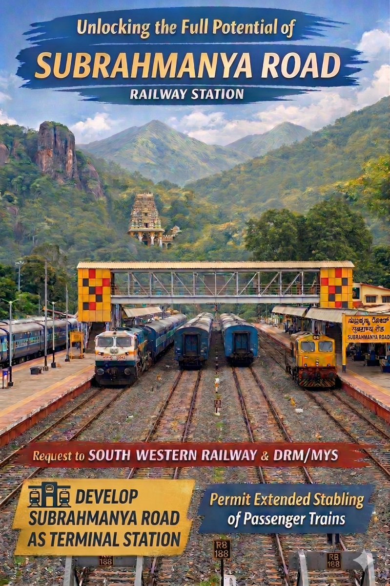 Dakshina Kannada District Railway Users tweet media